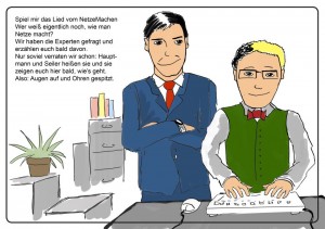 Marketing-Story "Die NetzMacher" auf facebook